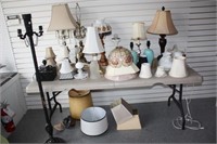 Large Selection of Lamps & Shades