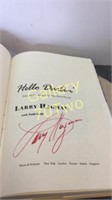 "Hello Darlin'" Book by Larry Hagman signed