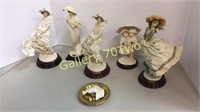 Selection of Guiseppe Armani figures-all have