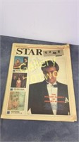 Johnny Mathis autographed Fort Worth Star