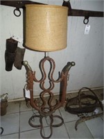 Hames & Horseshoes Floor Lamp