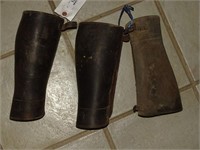 3 - Leather Arm Cuffs