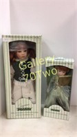 Pair of Seymour Mann Connoisseur Collection dolls