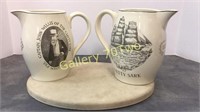 Pair of Vintage Cutty Sark Scots Whisky