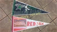 Vintage Dallas Stars wincraft and Boston Red Sox