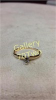 14k yellow gold ring size 4.5