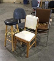 Barstool wooden chair office chair and stacking