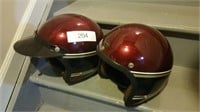 Two KRW matching helmets