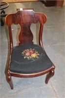 Mahg. Child's Chair