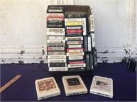 Large Lot of Awesome 8-Track Tapes