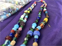 Large Lot of PRETTY Glass Beads