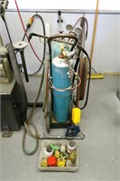 Oxy-Acetylene cutting torch set with Eutectic