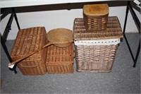 Selection of Wicker Baskets