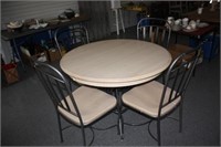 Table & 4 Chairs 42D x 38 H