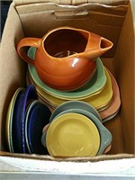 Box of dishes Bauer Etc