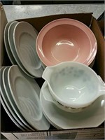 Box of dishes