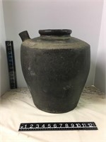 very large pottery jug