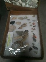 Box of arrowheads