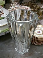 Baccarat vase as is