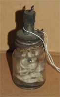 Antique Alcohol Burner Lab Heater Sm Jar