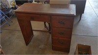 Child size desk with drawers