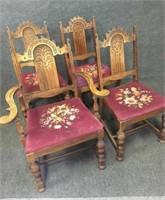 Needlepoint Dining Chairs