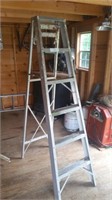 Alumnium 6 ft step ladder