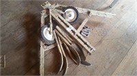 Brinly sleeve hitch cultivator with wheels