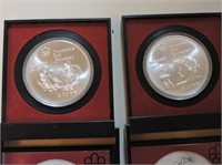 Two 1974   - 1976  Olympic $5.00 Coins