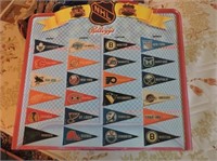 Kellogg's NHL 24 Team Flags display