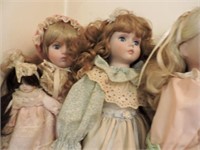 Porcelain Artisan Collection Dolls