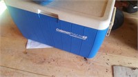 Coleman cooler, missing handle and water jug