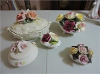 Bone China, Flower Baskets &