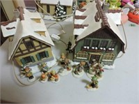 Hummel Illuminated Cottages & Figurines