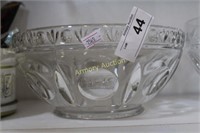 PRESSED CRYSTAL BOWL