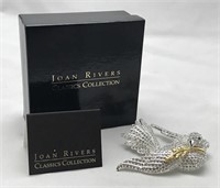 Joan Rivers Dove with Branch Pin