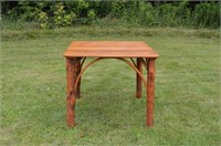 Old Hickory Branded 36" Square Table