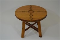 Old Hickory Compass Table