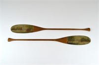Alpheus Keech (1855-1926) Souvenir Paddles
