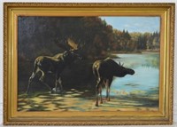 Franklane Sewell (1866-1945) Oil Painting