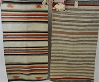 2 Navaho Blankets & Hubbell Trading Post  Book