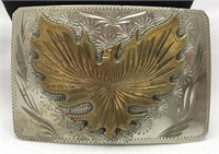 Vintage German Silver Belt Buckle S