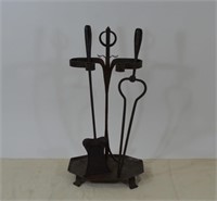 Period Arts & Crafts Fireplace Tools