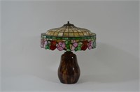 Mosaic Leaded Glass Table Lamp