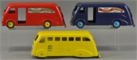 LOT OF 3 MARX DELIVERY TRUCKS