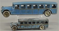 PAIR OF ARCADE FAGEOL BUSES