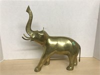 13" Brass Elephant Decoration