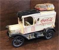 Drink Coca-Cola Iron Delivery Truck Replica
