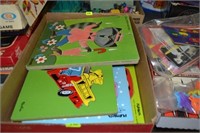 Vintage Small Child Wood Puzzles