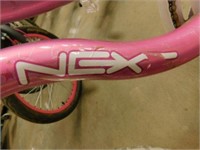 Next slumber party pink 16" girls bike